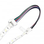 Conector empalme rápido con Cable tira Led RGB-W